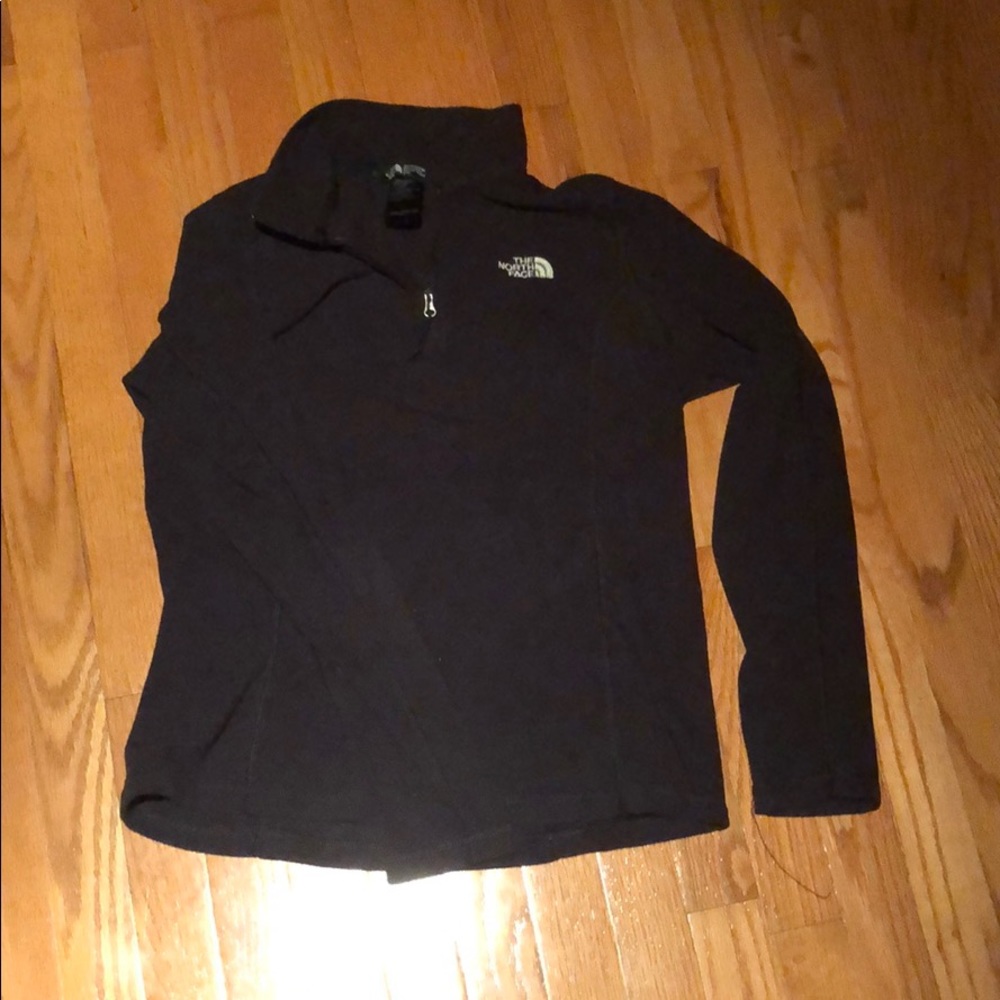 Black 1/4 zip sweater